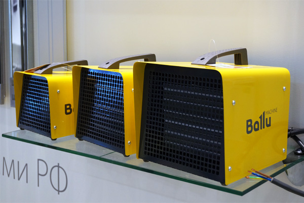 Ballu BKX — портативные электрические тепловые пушки Ballu BKX — портативные электрические тепловые пушки
